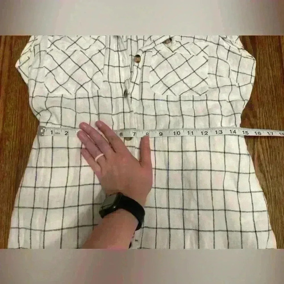 Cottagecore Classic Minimalist Sonoma Linen Sundress - Picture 5 of 7